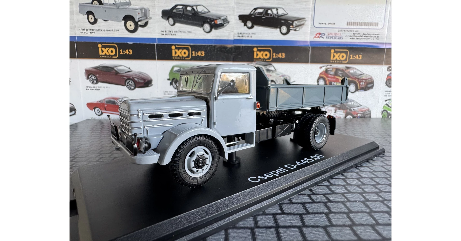 Camion Benne Csepel D-445 Gris Premium ClassiXXs 1/43 - Collection Neuve PCL47178