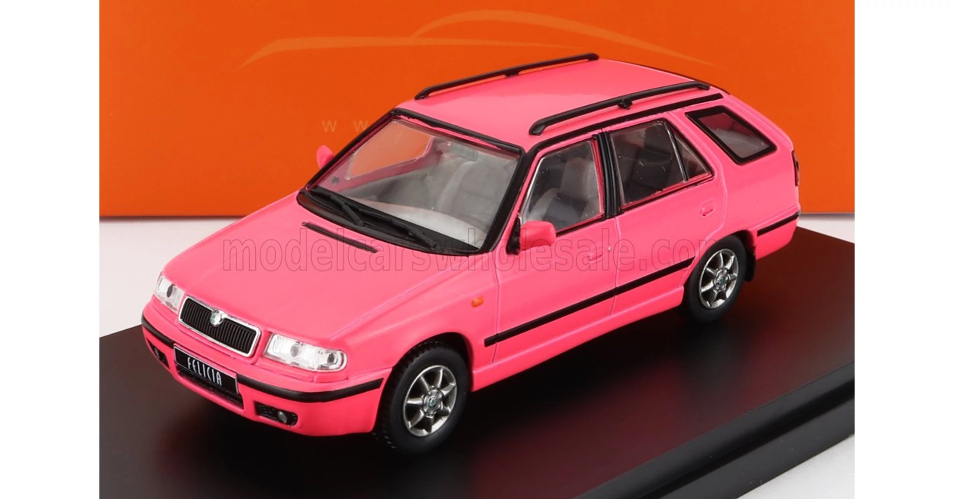 Skoda Felicia Combi 1/43 Abrex – Bleu Marine 1998 – Miniature Métal Collection ABR143ABS-730KF1