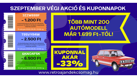 DUPLA KEDVEZMÉNY - AKCIÓS ÁRAK ÉS KUPONOK