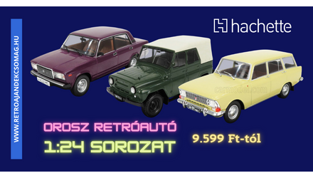 ÚJABB HACHETTE 1:24-ESEK