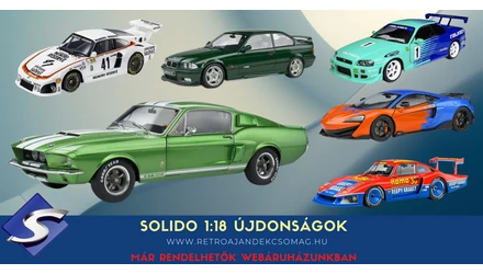 SOLIDO 1:18 ÚJDONSÁGOK