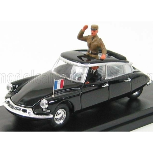 Citroen DS19 Cabriolet De Gaulle figurával (1960)