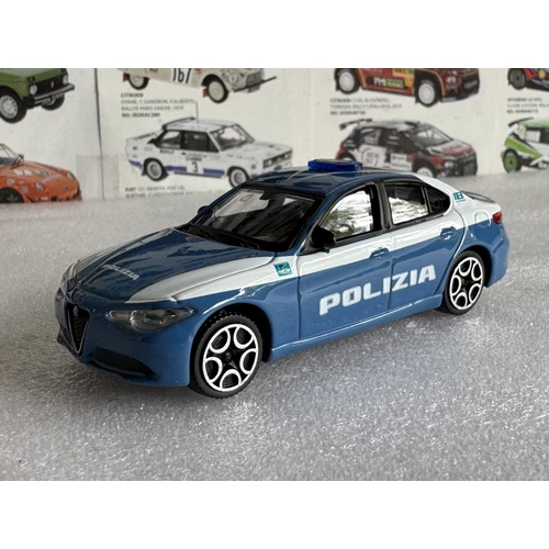 1:43 Alfa Romeo Giulia Polizia